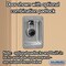 Salsbury Industries Wardrobe Locker, 12" W, 18" D, 66" H, (1) Wide, (2) Openings, Tan 62158TN-A